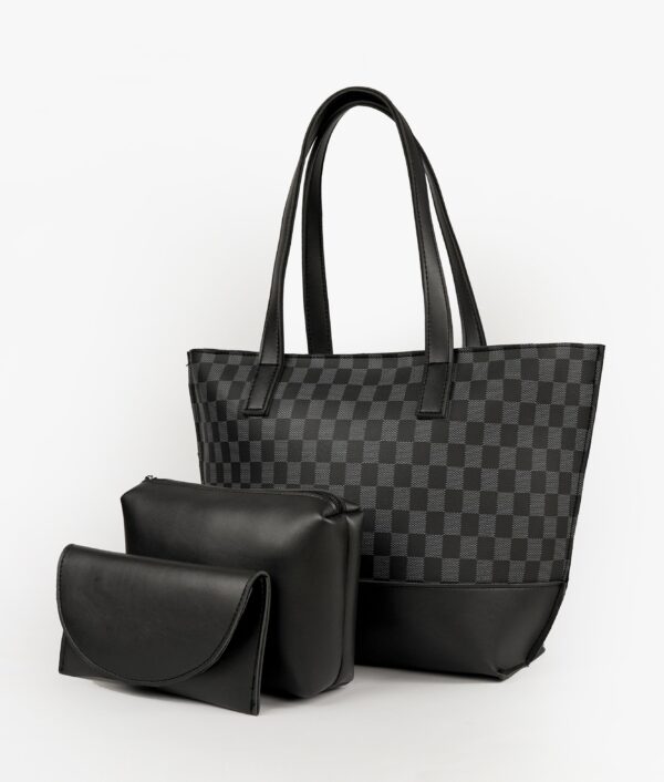 Black Ella set of 3 tote bag