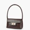 Dark Brown Elyra Shoulder Bag