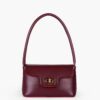 Burgundy Elyra Shoulder Bag