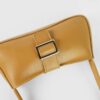 Mustard Yellow Vintage Buckle Shoulder Bag