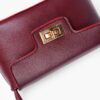 Burgundy Elyra Shoulder Bag
