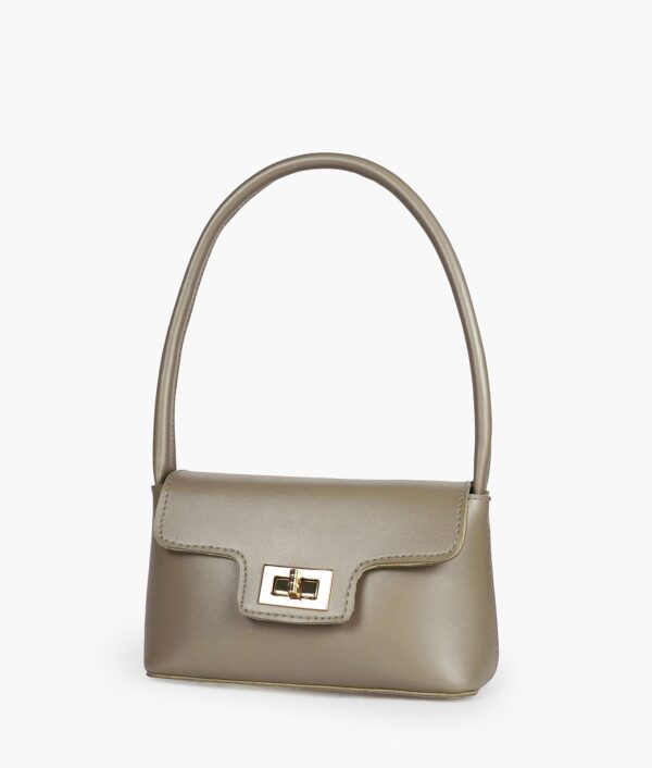 Coffee Elyra Shoulder Bag