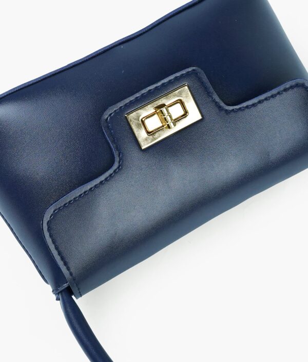 Dark Blue Elyra Shoulder Bag
