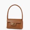 Horse Brown Elyra Shoulder Bag