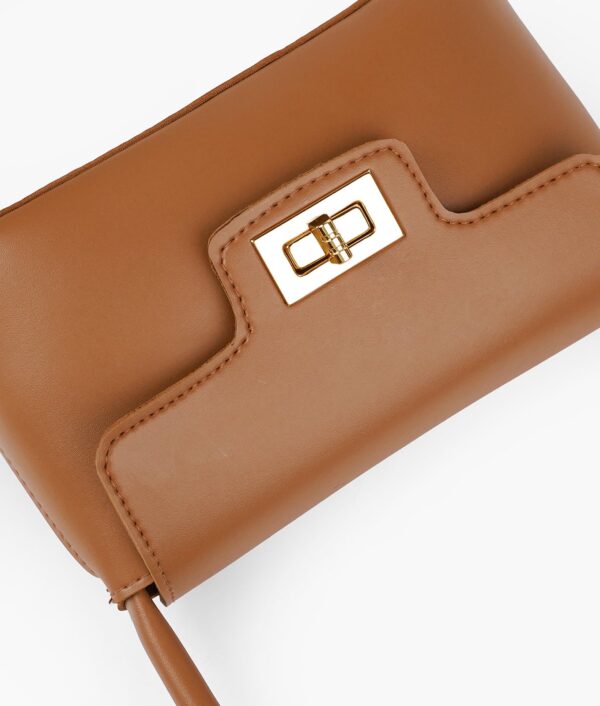 Horse Brown Elyra Shoulder Bag