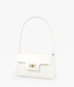 White Elyra Shoulder Bag