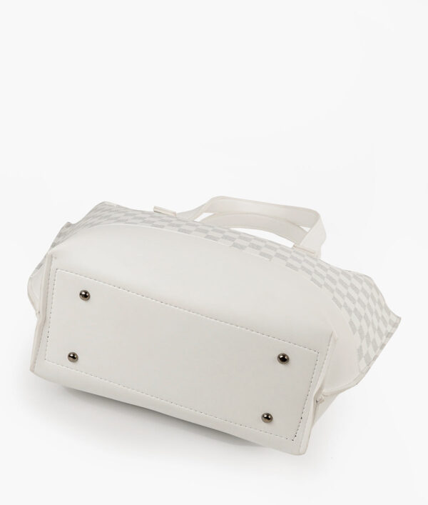 White Ella set of 3 tote bag