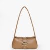 Horse brown Vintage Buckle Shoulder Bag