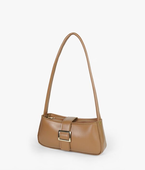 Horse brown Vintage Buckle Shoulder Bag