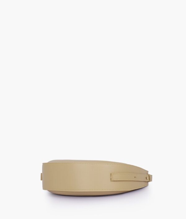 Off White Crossbody Hobo Bag