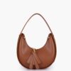 Horse Brown Crossbody Hobo Bag