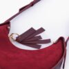 Burgundy Crossbody Hobo Bag