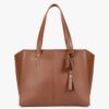 Horse Brown Over The Shoulder Tote Bag